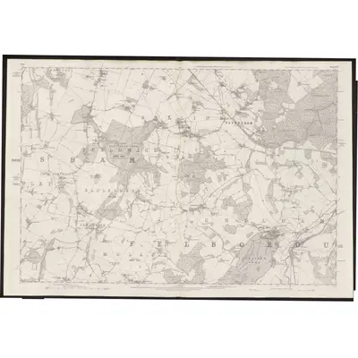 1872 Map of Kent XLV, 1877 Print