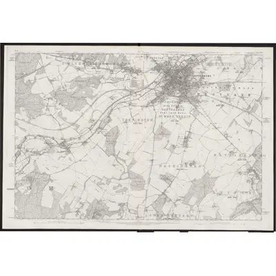 1872 Map of Kent XLVI, 1877 Print
