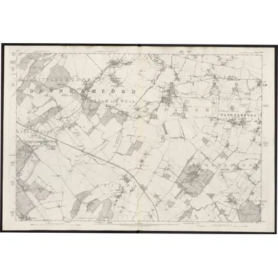 1872 Map of Kent XLVII, 1877 Print