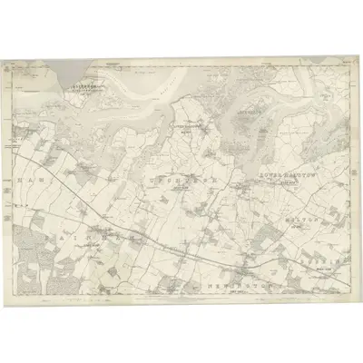 1864 Map of Kent XX, 1869 Print