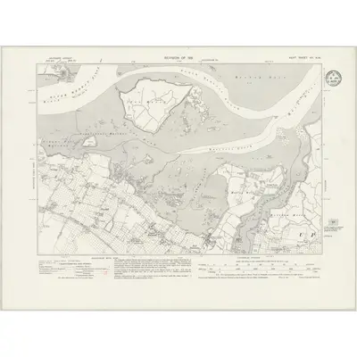 1931 Map of Kent XX.NW, 1935 Print