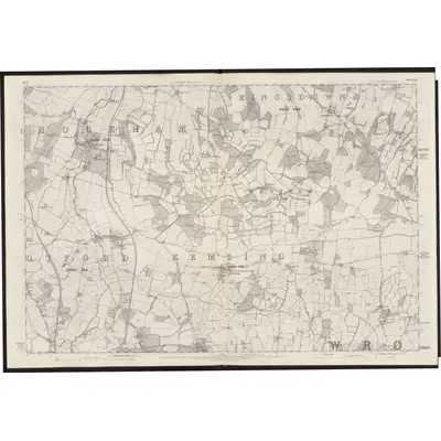 1868 Map of Kent XXIX, 1871 Print