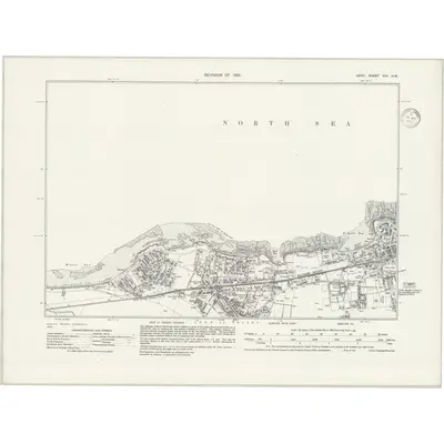 1936 Map of Kent XXV.NW, 1939 Print