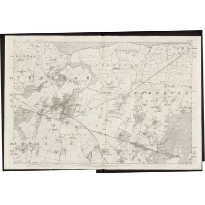 1865 Map of Kent XXXIV, 1877 Print