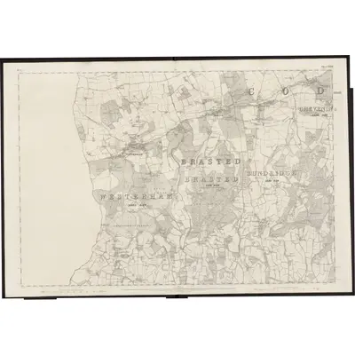 1869 Map of Kent XXXIX, 1871 Print