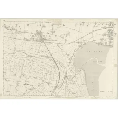 1872 Map of Kent XXXVII, 1877 Print