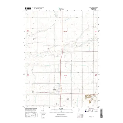2016 Map of Kentland, 2016 Print