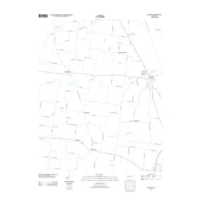 2013 Map of Kenton, 2013 Print