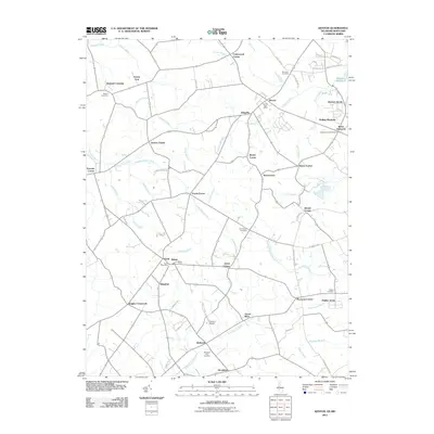 2011 Map of Kenton, 2011 Print