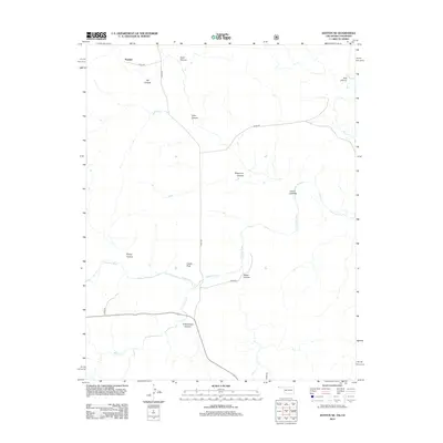 2012 Map of Kenton NE, 2012 Print