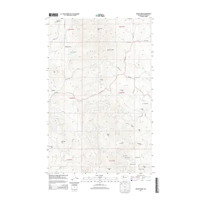 2014 Map of Kentry Ridge, 2014 Print
