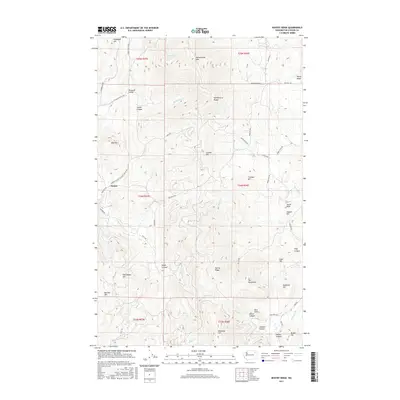 2017 Map of Kentry Ridge, 2017 Print