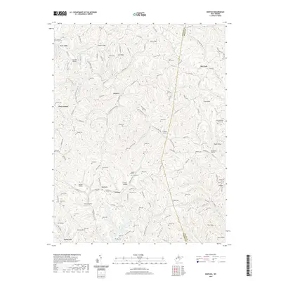 2019 Map of Kentuck, 2019 Print