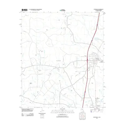 2012 Map of Kentwood, 2012 Print