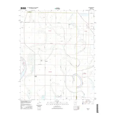 2017 Map of Keo, 2017 Print