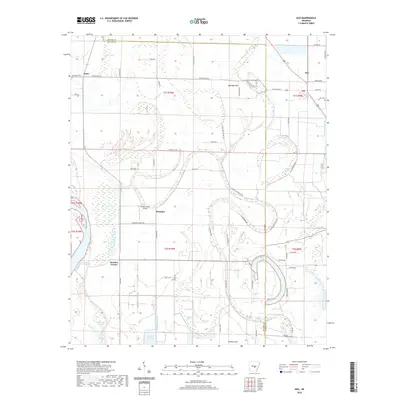2020 Map of Keo, 2020 Print