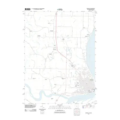 2012 Map of Keokuk, 2012 Print