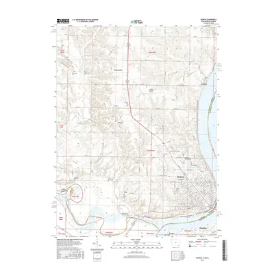2015 Map of Keokuk, 2015 Print