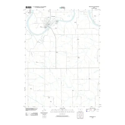 2010 Map of Keosauqua, 2010 Print