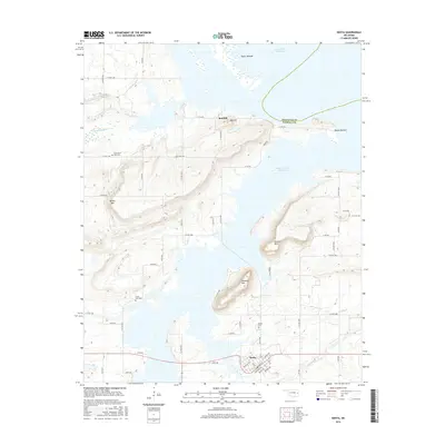 2016 Map of Keota, 2016 Print