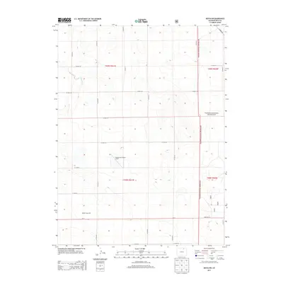 2013 Map of Keota NW, 2013 Print