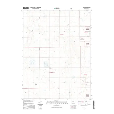 2016 Map of Keota NW, 2016 Print