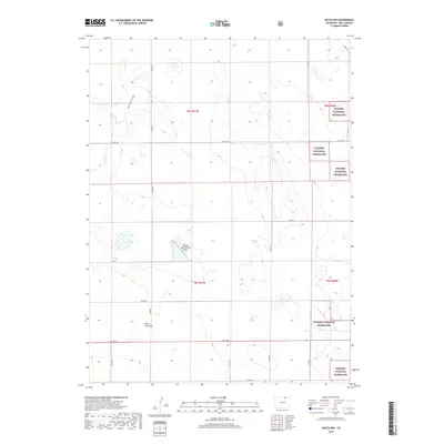 2019 Map of Keota NW, 2019 Print