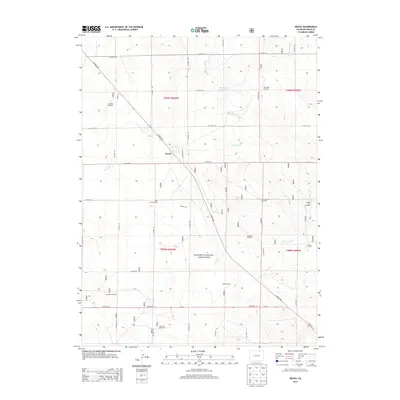 2013 Map of Keota, 2013 Print