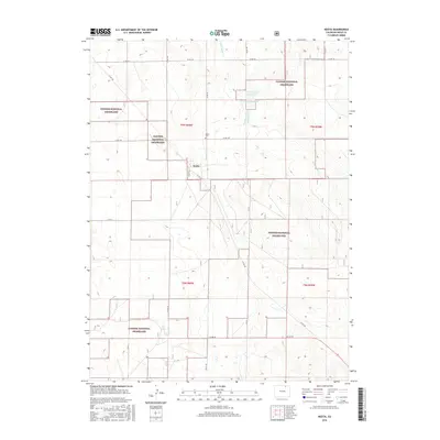 2016 Map of Keota, 2016 Print