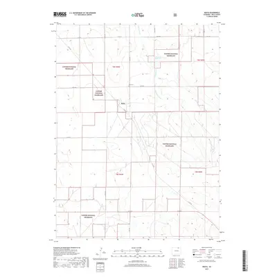 2019 Map of Keota, 2019 Print