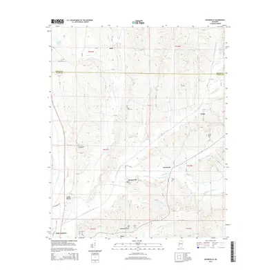 2015 Map of Keownville, 2015 Print