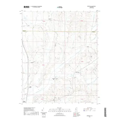 2018 Map of Keownville, 2018 Print