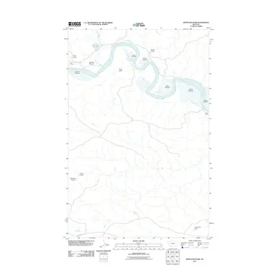 2011 Map of Kepple Bottoms, 2011 Print