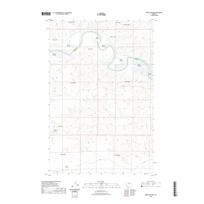 2020 Map of Kepple Bottoms, 2020 Print