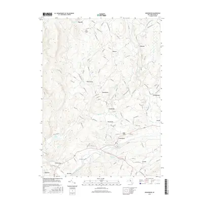 2016 Map of Kerhonkson, 2016 Print