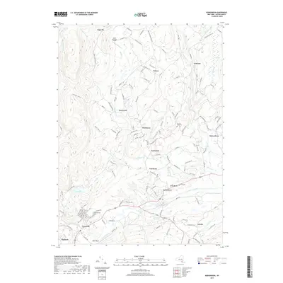 2019 Map of Kerhonkson, 2019 Print