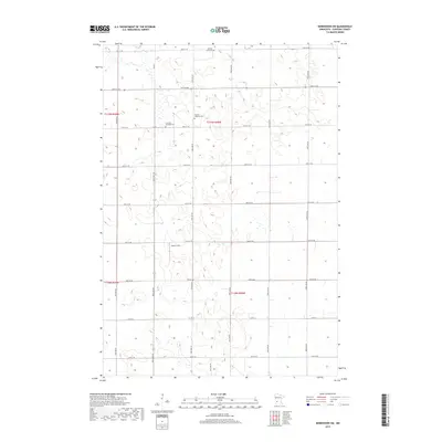 2019 Map of Kerkhoven SW, 2019 Print
