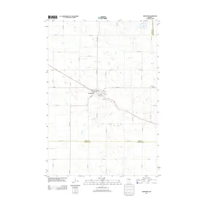 2013 Map of Kerkhoven, 2013 Print