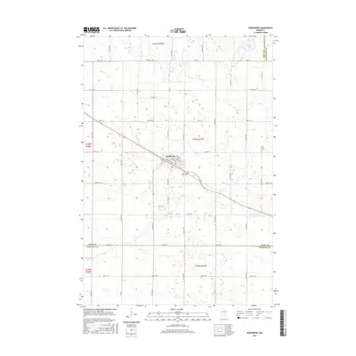 2016 Map of Kerkhoven, 2016 Print