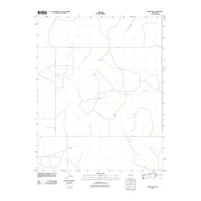 2010 Map of Kerlin Hill, 2010 Print