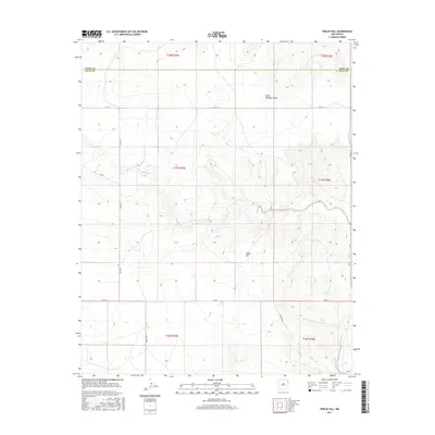 2017 Map of Kerlin Hill, 2017 Print