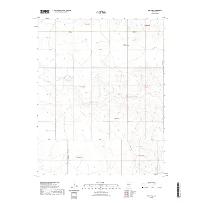 2020 Map of Kerlin Hill, 2020 Print
