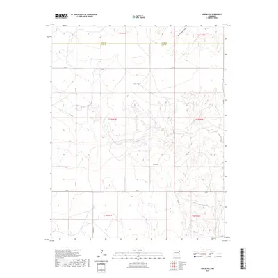 2023 Map of Kerlin Hill, 2023 Print