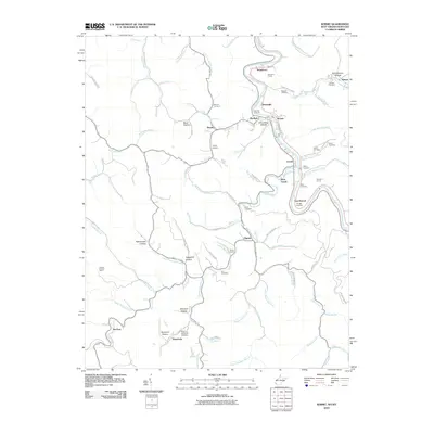 2010 Map of Kermit, 2010 Print