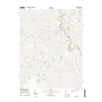 2014 Map of Kermit, 2014 Print