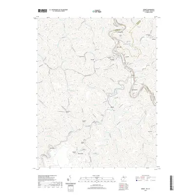 2019 Map of Kermit, 2019 Print
