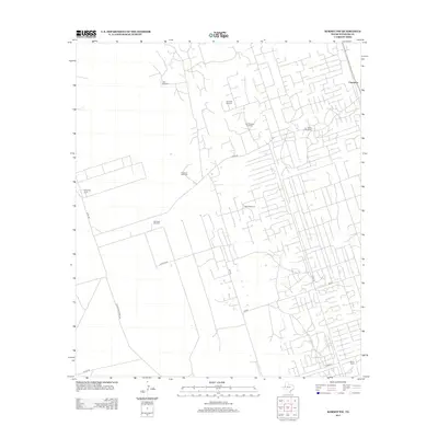 2012 Map of Kermit NW, 2012 Print
