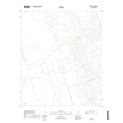 2019 Map of Kermit NW, 2019 Print