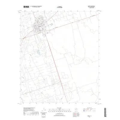 2019 Map of Kermit, 2019 Print
