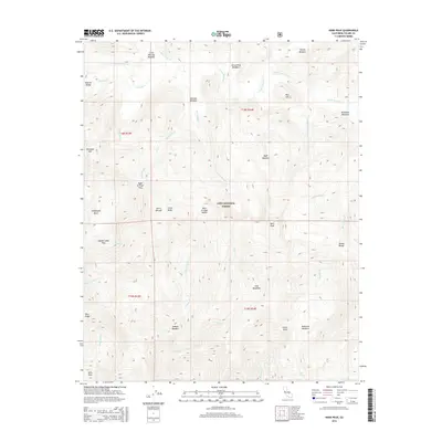 2015 Map of Kern Peak, 2015 Print